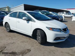 2013 Honda Civic Sdn EX with VIN 19XFB2F82DE275217, listed as a IAAI auction lot 41819210 with 66,500 mi miles. Bid and sale history available at carsss.com. Image 1.