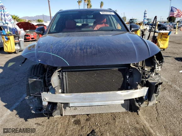 2019 Audi SQ5 Premium Plus with VIN WA1B4AFY3K2062493, listed as a Copart auction lot 88247795 with 35,127 mi miles and Salvage Title. Bid and sale history available at carsss.com. Image 5.