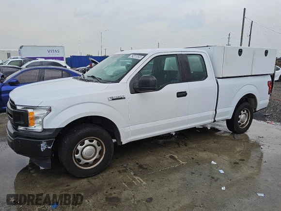 2018 Ford F-150 XL с VIN 1FTEX1C53JKE86016, выставлен на аукционе Copart как лот 62468835 с пробегом 58 204 миль миль и Чистый • Clean title. История ставок и продаж доступна на DreamBid. Изображение 1.