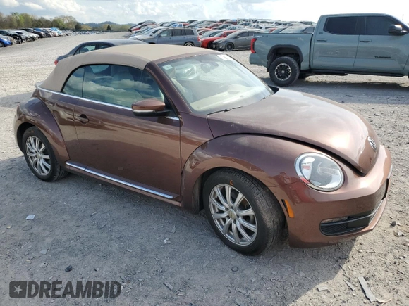 2016 Volkswagen Beetle S with VIN 3VW517AT4GM823250, listed as a Copart auction lot 51788835 with 82,240 mi miles and Salvage Title. Bid and sale history available at DreamBid. Image 4.