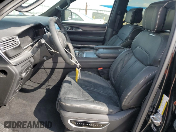 2024 Jeep Grand Wagoneer Series II with VIN 1C4SJSFP0RS158233, listed as a Copart auction lot 45853005 with 11,498 mi miles and Clean title. Bid and sale history available at DreamBid. Image 7.
