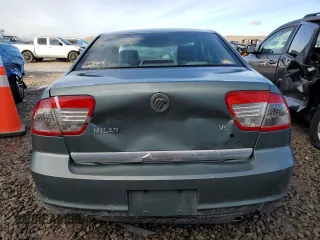 2006 Mercury Milan with VIN 3MEHM07176R646424, listed as a Copart auction lot 83769874 with 193,140 mi miles and Salvage title. Bid and sale history available at DreamBid. Image 6.