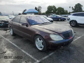 2002 Mercedes-Benz S 430 with VIN WDBNG70J32A302767, listed as a Copart auction lot 48614205 with Not provided miles and Clean title. Bid and sale history available at DreamBid. Image 4.