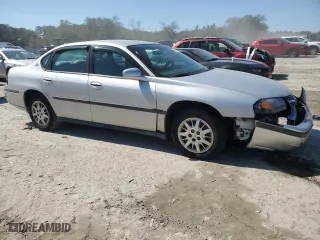 2003 Chevrolet Impala with VIN 2G1WF52E739335354, listed as a Copart auction lot 44683435 with 106,363 mi miles and Non Repairable. Bid and sale history available at carsss.com. Image 4.