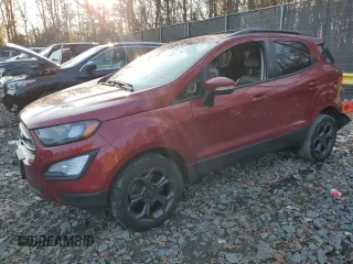 2018 Ford EcoSport SES with VIN MAJ6P1CL8JC174244, listed as a Copart auction lot 80686094 with 106,376 mi miles and Salvage Title. Bid and sale history available at DreamBid. Image 1.