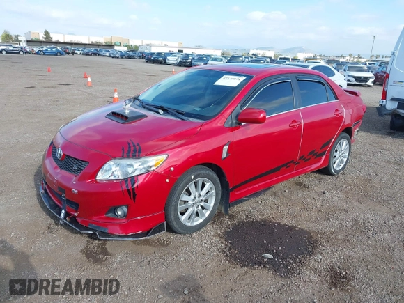 2009 Toyota Corolla with VIN 1NXBU40EX9Z027482, listed as a IAAI auction lot 42149978 with 164,318 mi miles. Bid and sale history available at carsss.com. Image 17.