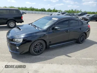 2017 Subaru WRX STI with VIN JF1VA2M66H9819587, listed as a Copart auction lot 53557875 with 115,910 mi miles and Salvage title. Bid and sale history available at DreamBid. Image 1.