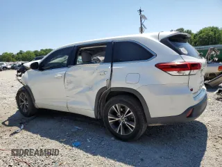 2018 Toyota Highlander LE z VIN 5TDZARFH0JS036985, wystawiony jako Copart lot #54472975 z przebiegiem 128 131 mil mil oraz Szkoda całkowita • Salvage title. Historia ofert i sprzedaży dostępna na DreamBid. Obrazek 2.