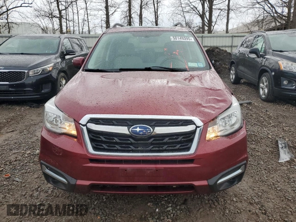 2017 Subaru Forester Premium with VIN JF2SJAEC7HG488186, listed as a Copart auction lot 50149395 with 88,247 mi miles and Salvage Title. Bid and sale history available at carsss.com. Image 5.