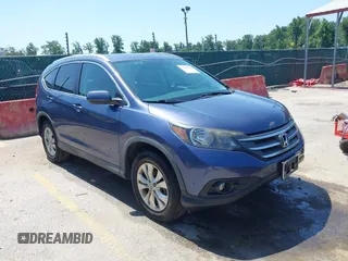 2012 Honda CR-V EX-L with VIN 5J6RM4H74CL019782, listed as a IAAI auction lot 42559990 with 185,744 mi miles and . Bid and sale history available at DreamBid. Image 1.