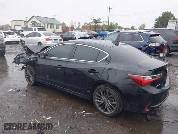 2020 Acura ILX Premium with VIN 19UDE2F8XLA011440, listed as a IAAI auction lot 42354269 with 61,280 mi miles and . Bid and sale history available at DreamBid. Image 3.