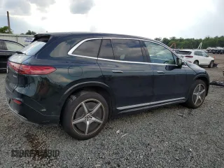 2023 Mercedes-Benz EQS with VIN 4JGDM4EB7PA021547, listed as a Copart auction lot 61556534 with 14,102 mi miles and Salvage Title. Bid and sale history available at carsss.com. Image 3.