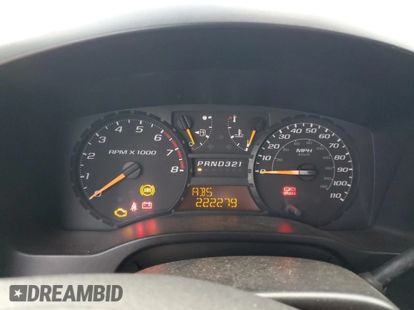 2006 GMC Canyon Work Truck with VIN 1GTCS148068263323, listed as a Copart auction lot 81802294 with 222,279 mi miles and Salvage Title. Bid and sale history available at carsss.com. Image 9.