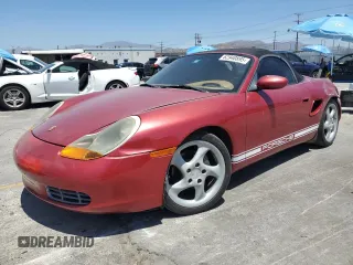 2001 Porsche Boxster with VIN WP0CA29851U623400, listed as a Copart auction lot 62940895 with 102,734 mi miles and Salvage title. Bid and sale history available at DreamBid. Image 1.