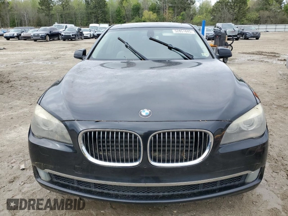 2011 BMW 7 Series 740Li with VIN WBAKB4C52BC392866, listed as a Copart auction lot 52851845 with 60,978 mi miles and Clean title. Bid and sale history available at DreamBid. Image 5.