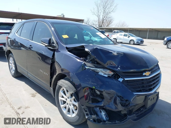2020 Chevrolet Equinox LT with VIN 3GNAXKEV0LS583500, listed as a IAAI auction lot 41780273 with 98,024 mi miles. Bid and sale history available at carsss.com. Image 19.
