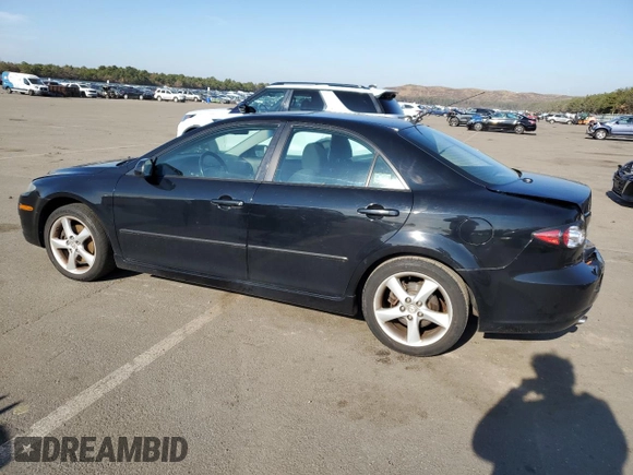 2008 Mazda 6 i Sport VE with VIN 1YVHP80C285M28541, listed as a Copart auction lot 55785064 with 131,544 mi miles and Non Repairable. Bid and sale history available at carsss.com. Image 2.