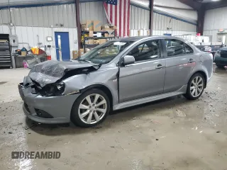 2014 Mitsubishi Lancer GT with VIN JA32U8FW2EU017646, listed as a Copart auction lot 84375994 with 161,022 mi miles and Salvage Title. Bid and sale history available at carsss.com. Image 1.
