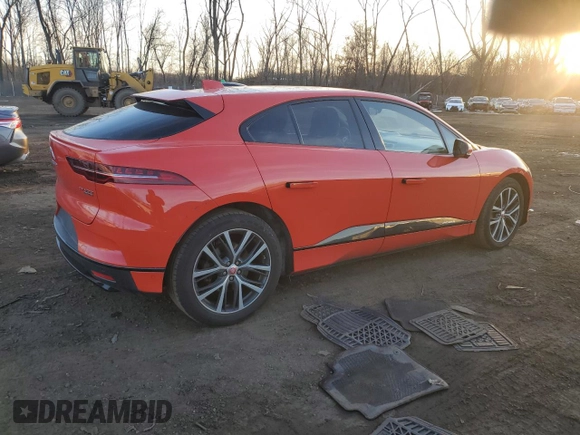 2019 Jaguar I-Pace HSE with VIN SADHD2S17K1F64953, listed as a Copart auction lot 43215725 with 60,931 mi miles and Salvage title. Bid and sale history available at DreamBid. Image 3.