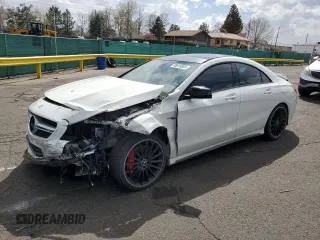 2016 Mercedes-Benz CLA 45 AMG z VIN WDDSJ5CB4GN354736, wystawiony jako Copart lot #48046865 z przebiegiem 77 513 mil mil oraz Szkoda całkowita • Salvage title. Historia ofert i sprzedaży dostępna na DreamBid. Obrazek 1.