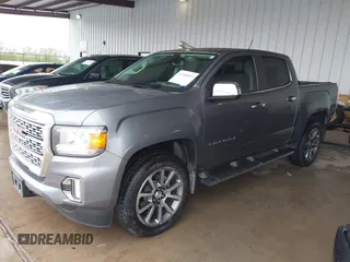 2022 GMC Canyon 2WD Denali with VIN 1GTG5EEN4N1114408, listed as a IAAI auction lot 41908815 with 34,730 mi miles. Bid and sale history available at carsss.com. Image 17.
