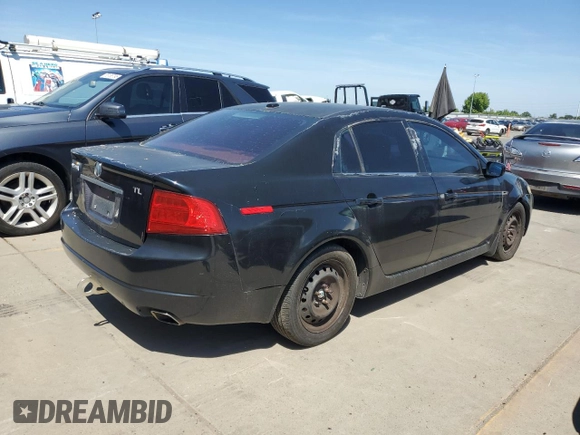 2006 Acura TL with VIN 19UUA66246A016202, listed as a Copart auction lot 54955205 with 105,284 mi miles and Salvage Title. Bid and sale history available at carsss.com. Image 3.
