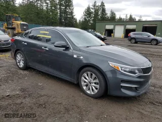2016 Kia Optima LX with VIN 5XXGT4L33GG061094, listed as a Copart auction lot 45992365 with 0 mi miles and Salvage Title. Bid and sale history available at carsss.com. Image 4.