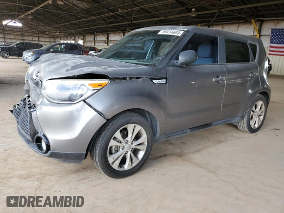 2016 Kia Soul + z VIN KNDJP3A53G7336013, wystawiony jako Copart lot #56074685 z przebiegiem 119 514 mil mil oraz Szkoda całkowita • Salvage title. Historia ofert i sprzedaży dostępna na DreamBid. Obrazek 1.