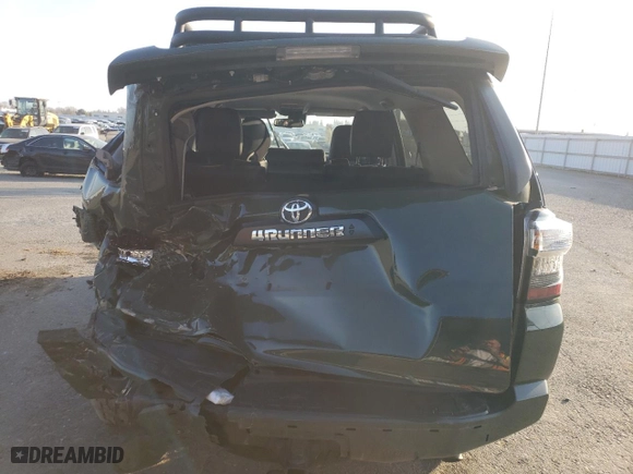 2022 Toyota 4Runner TRD Off Road Premium with VIN JTERU5JR8N5991296, listed as a Copart auction lot 43469305 with 51,121 mi miles and Salvage Title. Bid and sale history available at carsss.com. Image 6.