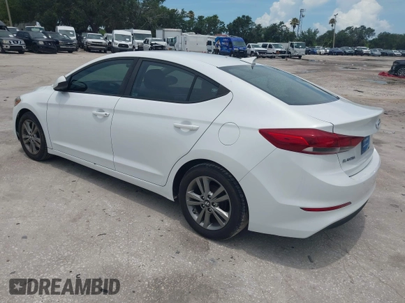 2017 Hyundai Elantra SE with VIN 5NPD84LF0HH161884, listed as a IAAI auction lot 42570104 with 105,766 mi miles and . Bid and sale history available at DreamBid. Image 3.