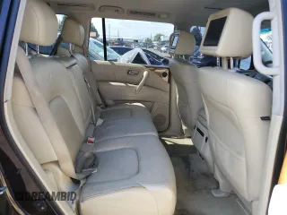 2012 Infiniti QX56 8-passenger with VIN JN8AZ2NC4C9317535, listed as a Copart auction lot 69211014 with 157,117 mi miles and Clean Title. Bid and sale history available at carsss.com. Image 11.