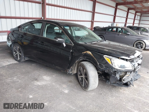 2017 Subaru Legacy Limited with VIN 4S3BNAK68H3056246, listed as a IAAI auction lot 42018298 with 102,665 mi miles. Bid and sale history available at carsss.com. Image 1.