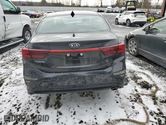 2021 Kia Forte LXS with VIN 3KPF24AD7ME375863, listed as a Copart auction lot 83383364 with 13,495 mi miles and Non repairable. Bid and sale history available at DreamBid. Image 6.