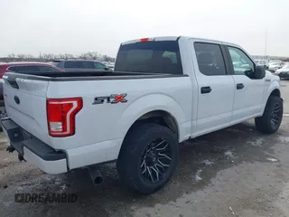 2017 Ford F-150 XL with VIN 1FTEW1CF4HKC80743, listed as a IAAI auction lot 41728068 with 100,094 mi miles. Bid and sale history available at carsss.com. Image 4.