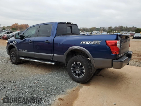 2017 Nissan Titan XD PRO-4X with VIN 1N6BA1F46HN519362, listed as a Copart auction lot 82225564 with 110,349 mi miles and Salvage Title. Bid and sale history available at carsss.com. Image 2.