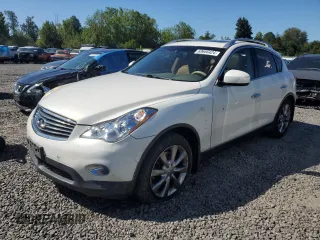 2008 Infiniti EX Journey with VIN JNKAJ09F08M355021, listed as a Copart auction lot 69666424 with 166,788 mi miles and Salvage Title. Bid and sale history available at carsss.com. Image 1.
