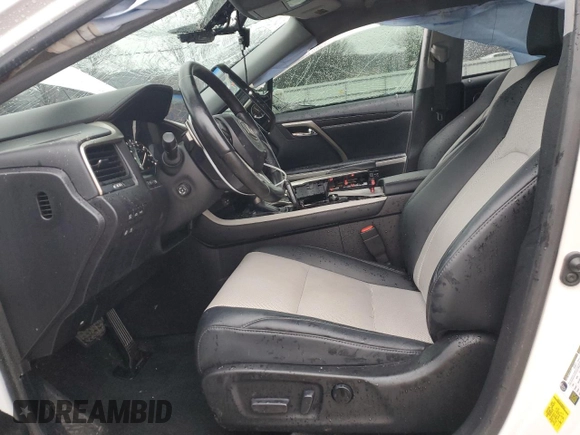 2022 Lexus RX 350 with VIN 2T2HZMAA2NC222393, listed as a Copart auction lot 85711084 with 49,863 mi miles and Salvage title. Bid and sale history available at DreamBid. Image 7.