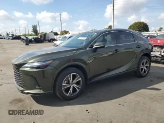 2024 Lexus RX with VIN JTJCHMAA3R2013988, listed as a Copart auction lot 48135975 with 20,153 mi miles and Salvage Title. Bid and sale history available at carsss.com. Image 1.
