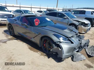 2016 Chevrolet Corvette Z51 2LT with VIN 1G1YK2D7XG5107479, listed as a IAAI auction lot 41711158 with 48,791 mi miles. Bid and sale history available at carsss.com. Image 1.