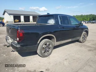2017 Honda Ridgeline RTL-T with VIN 5FPYK3F61HB033605, listed as a Copart auction lot 58553135 with 178,580 mi miles and Clean title. Bid and sale history available at DreamBid. Image 3.