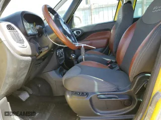 2014 FIAT 500L Trekking with VIN ZFBCFADHXEZ005956, listed as a Copart auction lot 76737924 with 110,880 mi miles and Salvage Title. Bid and sale history available at carsss.com. Image 7.