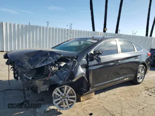 2017 Hyundai Sonata SE with VIN 5NPE24AF1HH529336, listed as a Copart auction lot 50405085 with 55,858 mi miles and Salvage Title. Bid and sale history available at DreamBid. Image 1.