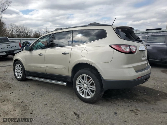 2014 Chevrolet Traverse LT with VIN 1GNKRGKD7EJ361001, listed as a Copart auction lot 48340835 with 108,087 mi miles and Salvage Title. Bid and sale history available at carsss.com. Image 2.