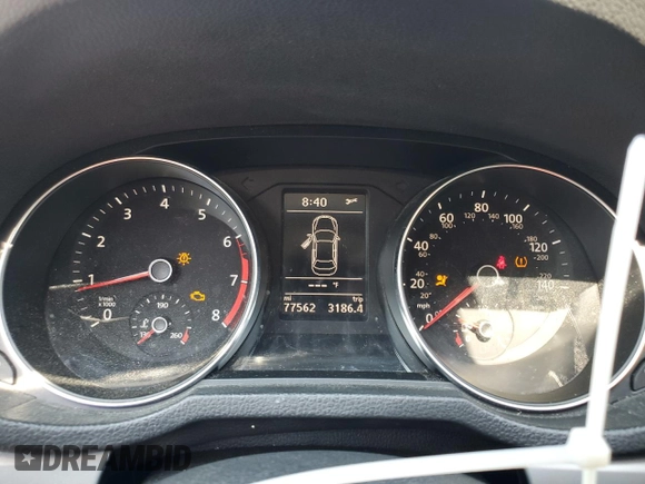 2016 Volkswagen Passat S z VIN 1VWAS7A30GC011313, wystawiony jako Copart lot #61678315 z przebiegiem 77 562 mil mil oraz Szkoda całkowita • Salvage title. Historia ofert i sprzedaży dostępna na DreamBid. Obrazek 9.