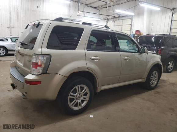 2010 Mercury Mariner Premier with VIN 4M2CN9HG8AKJ09102, listed as a Copart auction lot 51755325 with 187,163 mi miles and Salvage Title. Bid and sale history available at carsss.com. Image 3.