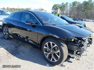 2020 Jaguar I-PACE SE with VIN SADHC2S12L1F87240, listed as a IAAI auction lot 41489254 with 58,359 mi miles. Bid and sale history available at carsss.com. Image 1.