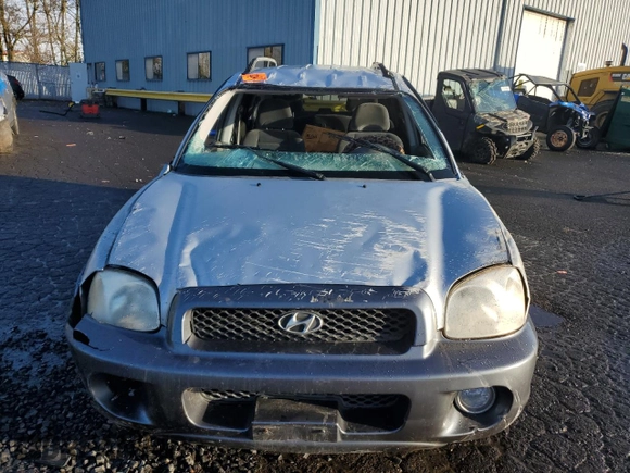 2002 Hyundai Santa Fe GLS with VIN KM8SC73D62U247487, listed as a Copart auction lot 81324114 with 220,620 mi miles and Salvage Title. Bid and sale history available at carsss.com. Image 5.