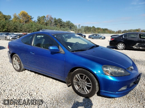 2005 Acura RSX with VIN JH4DC54885S002515, listed as a Copart auction lot 80647994 with 138,461 mi miles and Salvage Title. Bid and sale history available at carsss.com. Image 4.