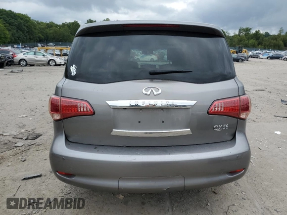 2013 Infiniti QX56 with VIN JN8AZ2NE9D9042487, listed as a Copart auction lot 68790494 with 160,732 mi miles and Salvage Title. Bid and sale history available at carsss.com. Image 6.