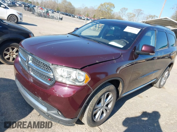 2012 Dodge Durango Crew with VIN 1C4RDHDG9CC330644, listed as a IAAI auction lot 41889758 with 194,295 mi miles and . Bid and sale history available at DreamBid. Image 21.